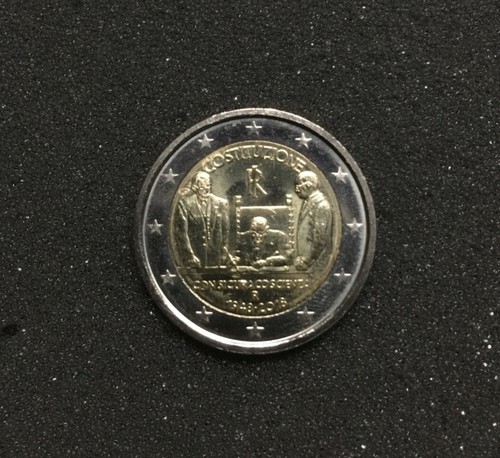 Moneta euro costituzione - euro, "