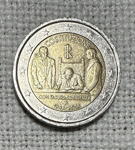 Moneta euro commemorativa - moneta,