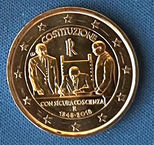 Italia euro commemorativo - 2,