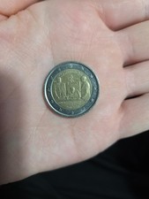 Moneta 2 Euro Costituzione Con
