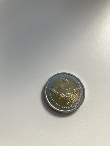 Moneta euro costituzione con - euro,